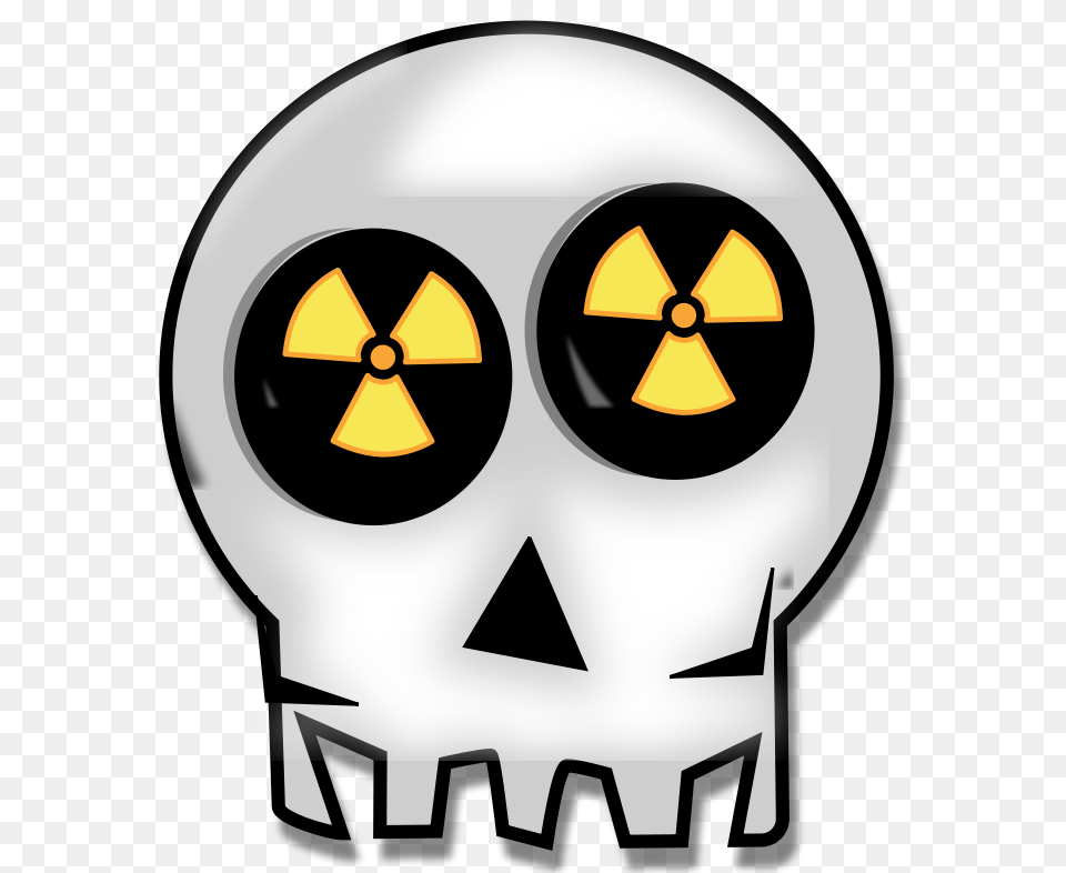 Nuclear Skull Logo Reactor Nuclear, Clothing, Hardhat, Helmet Free Png