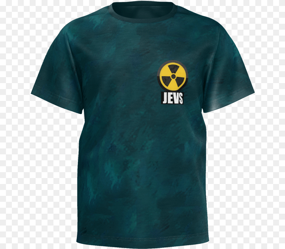 Nuclear Symbol Boys Shirt Sleeve, Clothing, T-shirt Free Png