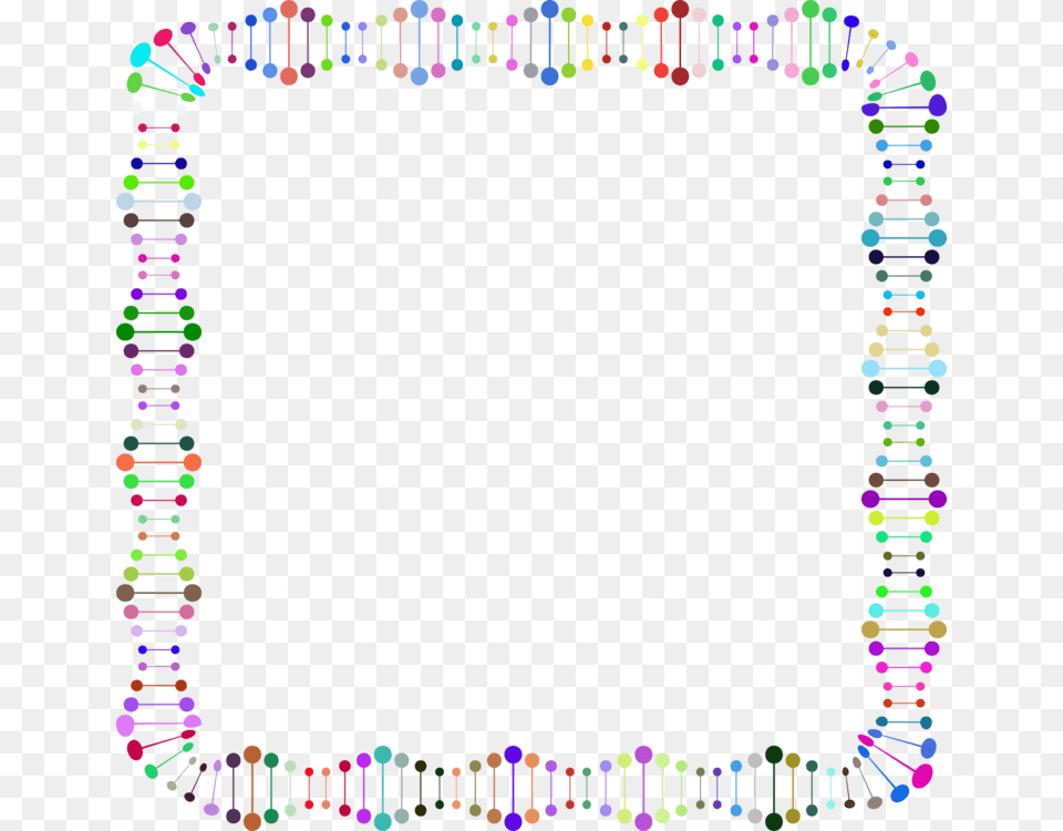 Nucleic Acid Double Helix The Double Helix Double Helix Dna Border, Accessories, Blackboard Free Transparent Png