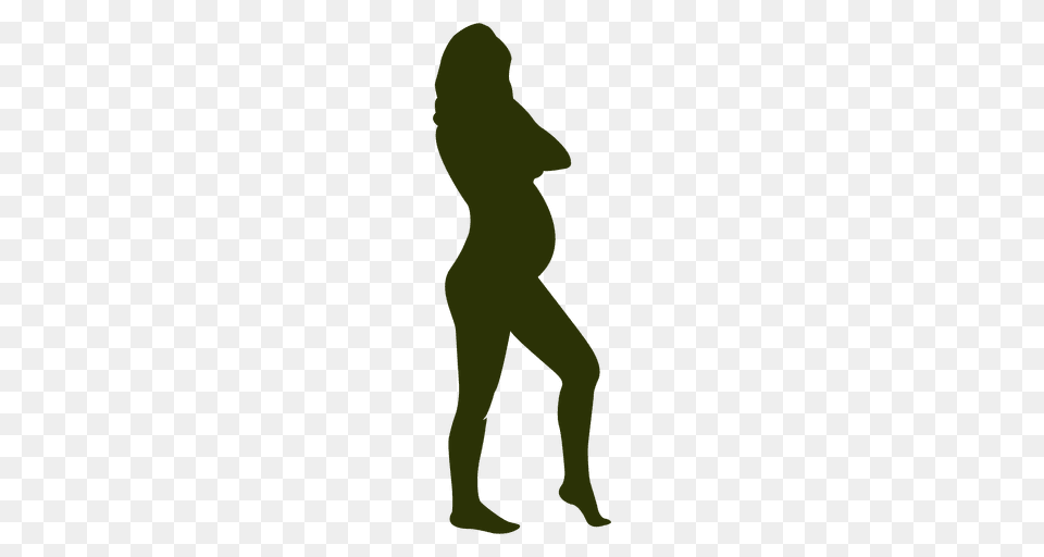 Nudy Pregnant Woman Silhouette, Person Free Png