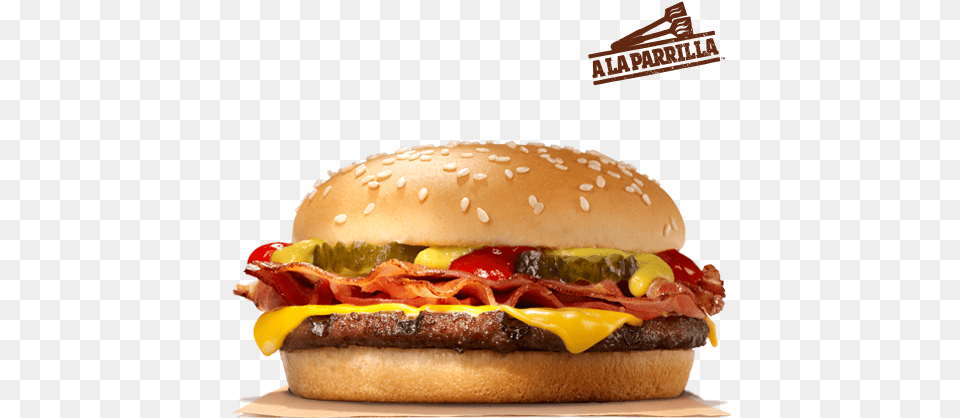 Nuestra Hamburguesa Queso Bacon Una Hamburguesa De Burger King 5 For, Food Png