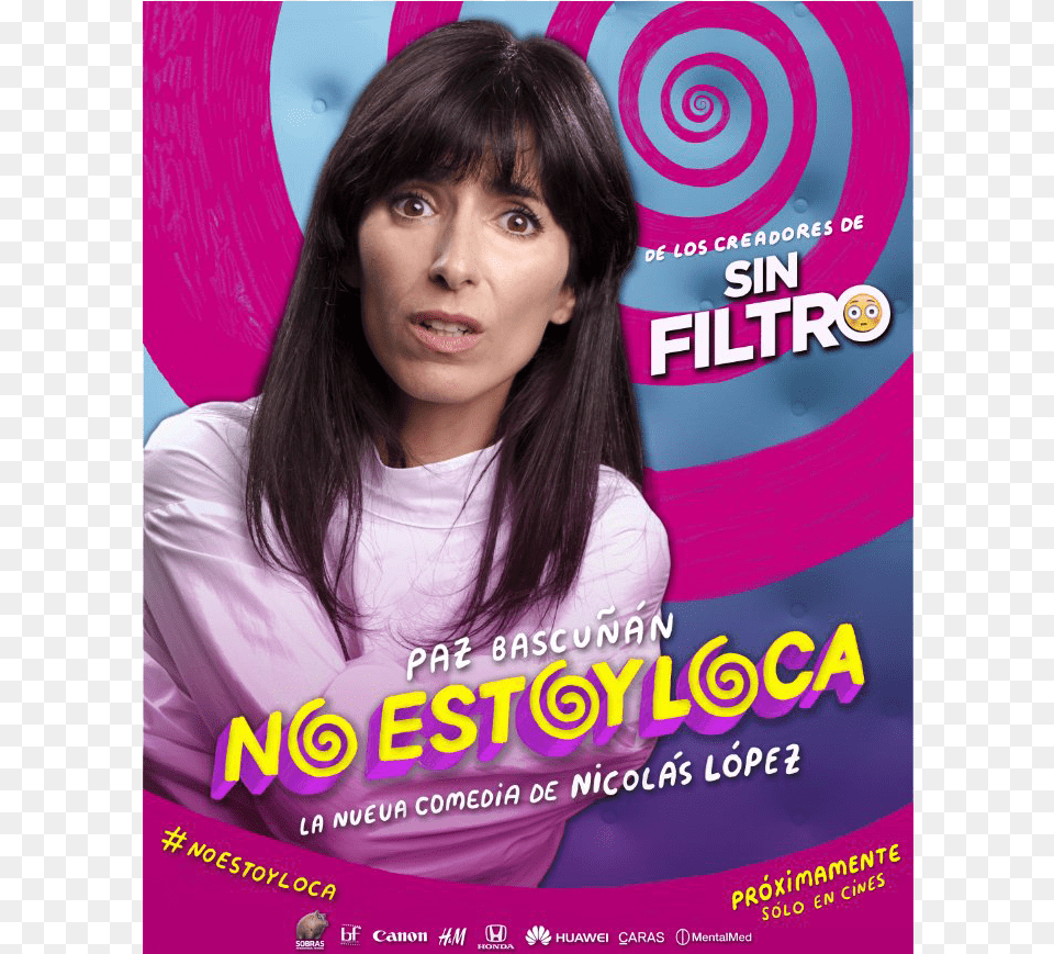 Nueva Produccin De Cineasta Nicols Lpez Gana Categora Yo No Estoy Loca Pelicula, Adult, Advertisement, Female, Person Free Png