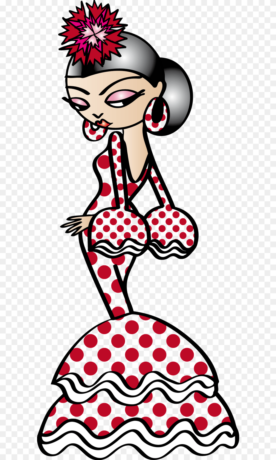 Nuevo Dise O De Dibujos De Flamencas, Dance Pose, Dancing, Person, Leisure Activities Png Image