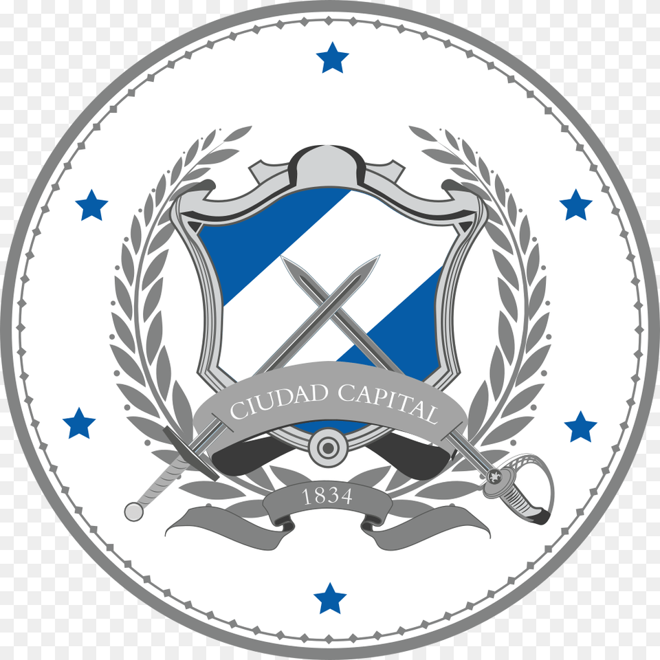 Nuevo Escudo De El Salvador, Emblem, Symbol, Badge, Logo Free Transparent Png