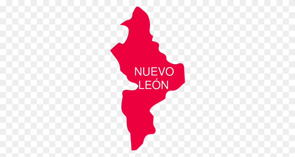 Nuevo Leon State Map Free Transparent Png