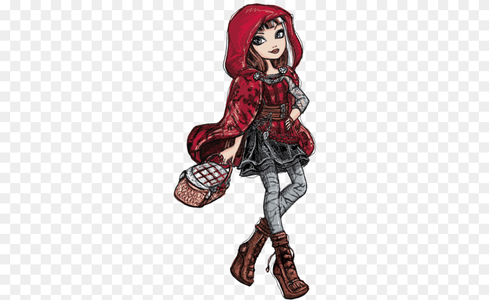 Nuevos Artworkspng De Cerise Hood Caperucita Roja Ever After High, Book, Comics, Publication, Adult Free Transparent Png