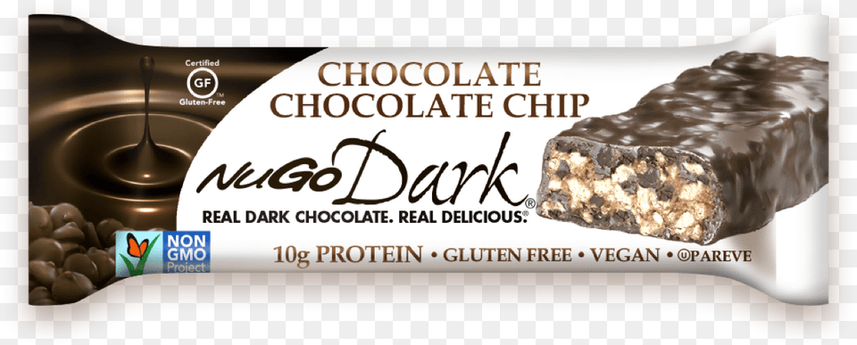 Nugo Bars Dark Chocolate, Dessert, Food, Sweets, Cocoa Free Png Download