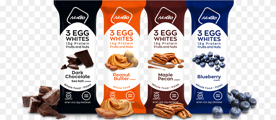 Nugo Bars Egg White, Advertisement, Poster, Food, Ketchup Free Png Download