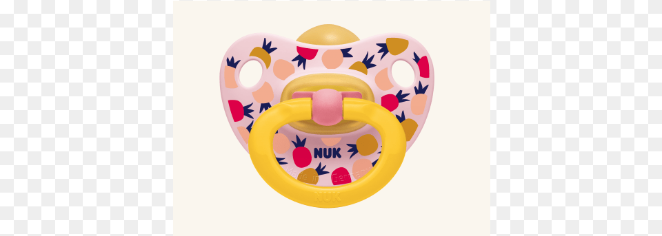 Nuk Classic Happy Kids Latex Pacifier 18 Nuk Schnuller Latex, Rattle, Toy, Tape Png Image