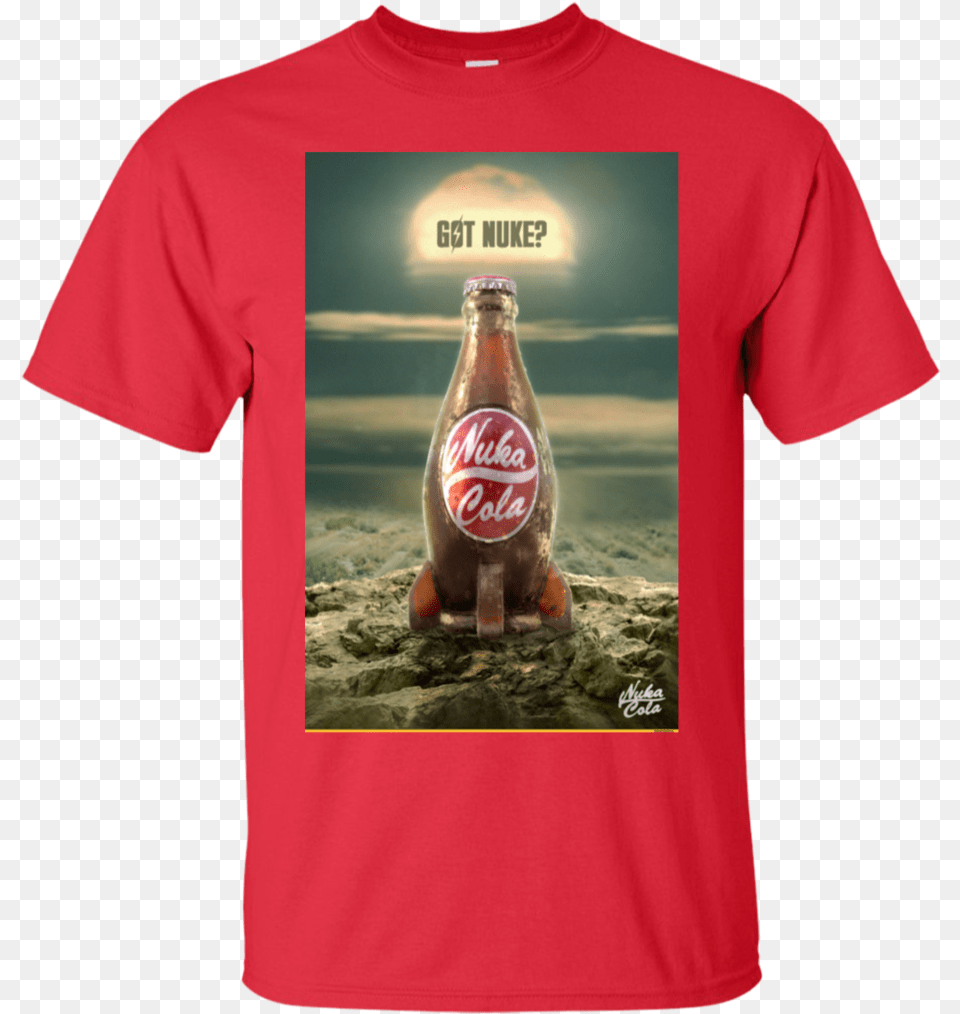 Nuka Cola Fallout Phone, Clothing, T-shirt, Bottle, Beverage Free Transparent Png