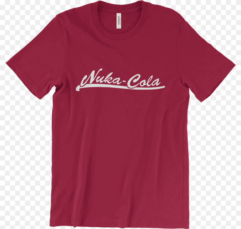 Nuka Cola Nuka Cola T Shirt Illyrian Eagle, Clothing, T-shirt, Maroon Free Transparent Png