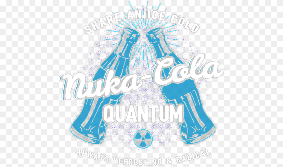 Nuka Cola Portable Battery Charger For Cricket, Advertisement, Poster, Bottle, Beverage Png Image