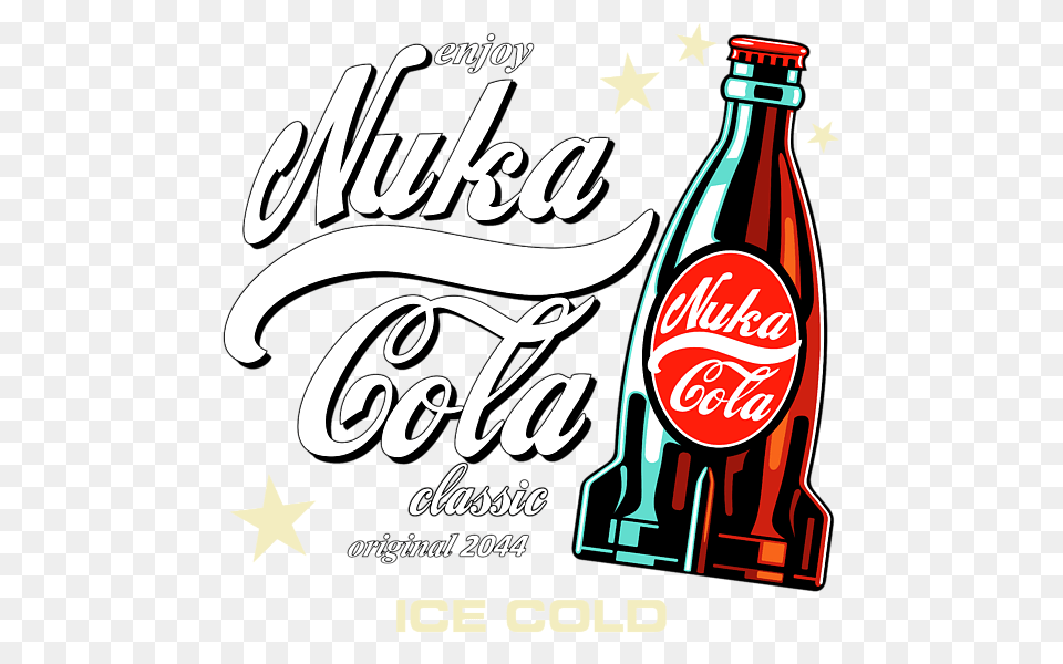 Nuka Cola T Shirt For Sale, Advertisement, Beverage, Coke, Soda Free Png Download