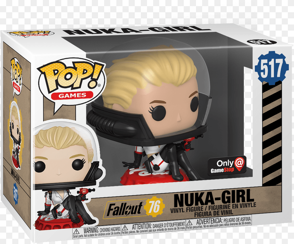 Nuka Girl Funko Pop, Book, Comics, Publication, Baby Png Image