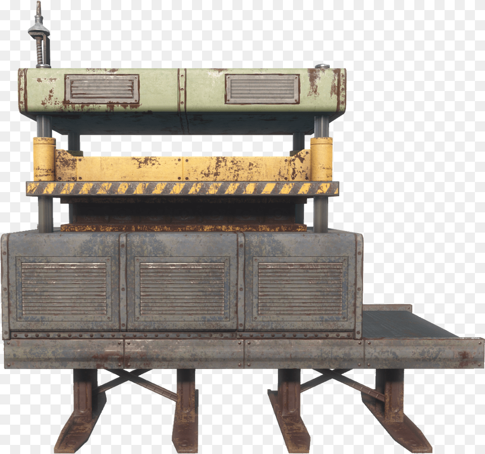 Nukapedia The Vault Bench, Furniture, Wood Png Image