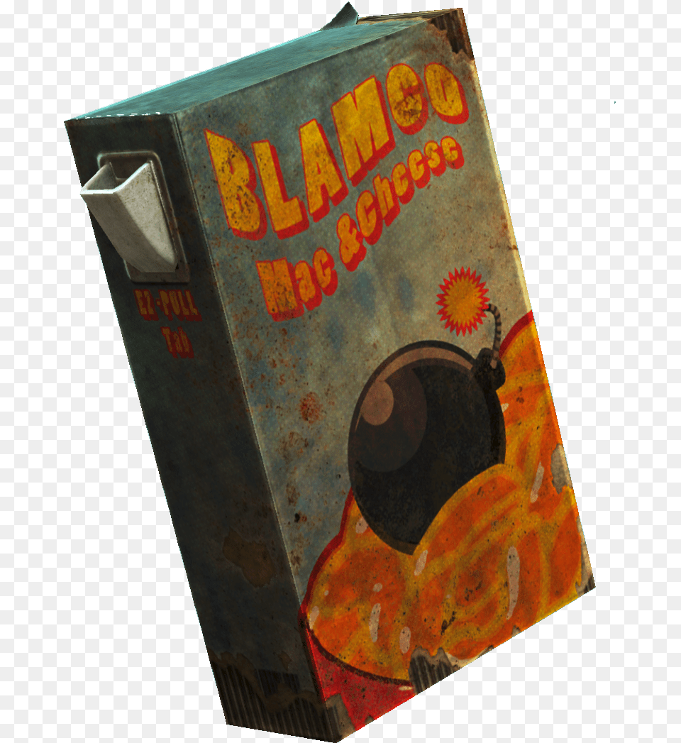 Nukapedia The Vault Blamco Mac And Cheese Fallout, Book, Publication, Box, Food Free Transparent Png