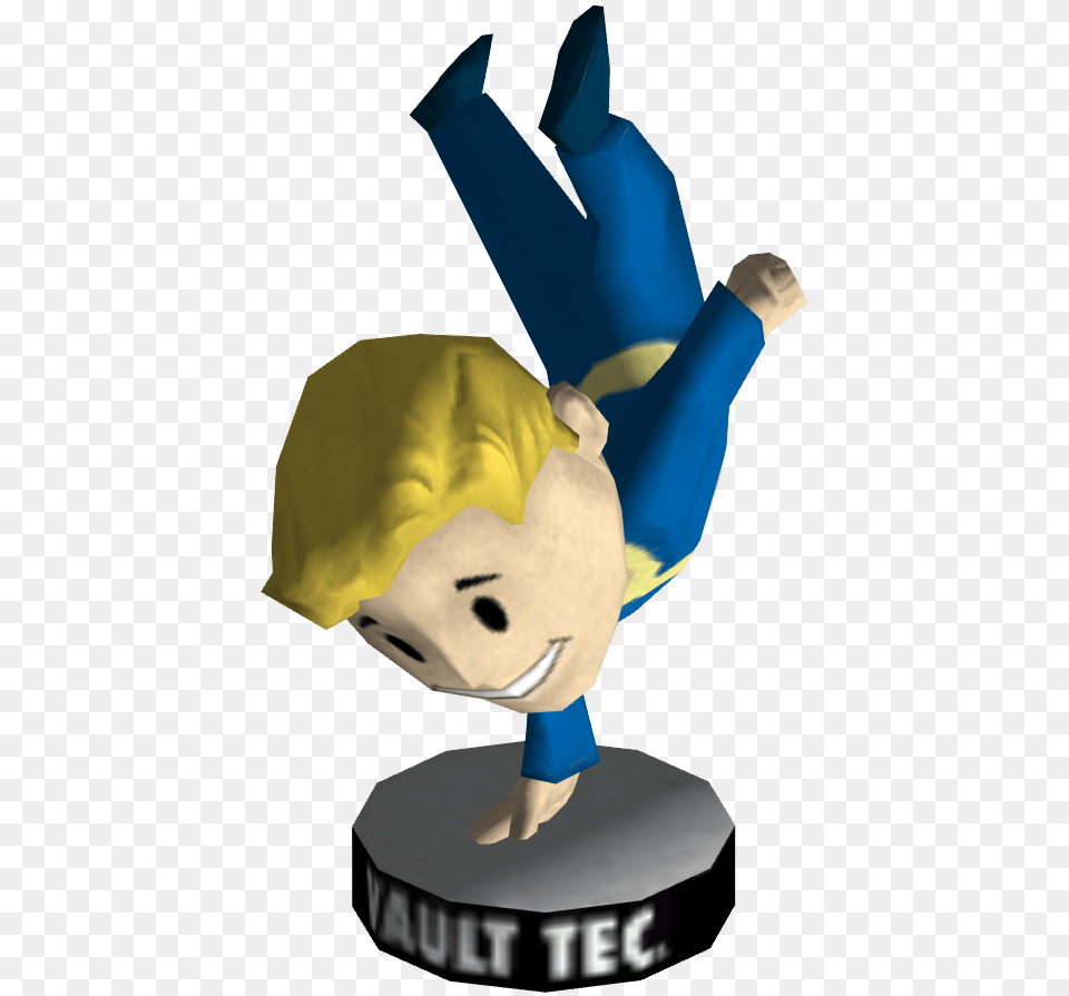 Nukapedia The Vault Fallout 3 Luck Bobblehead, Figurine, Baby, Person Free Transparent Png