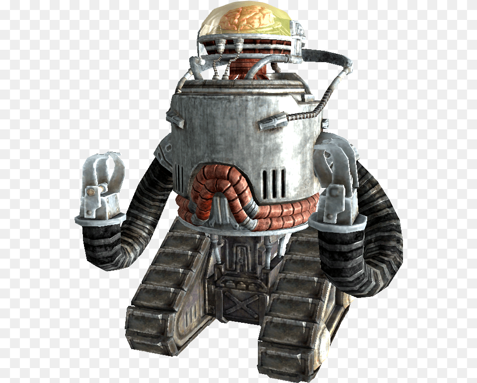 Nukapedia The Vault Fallout 3 Robobrain, Robot, Device, Grass, Lawn Free Png