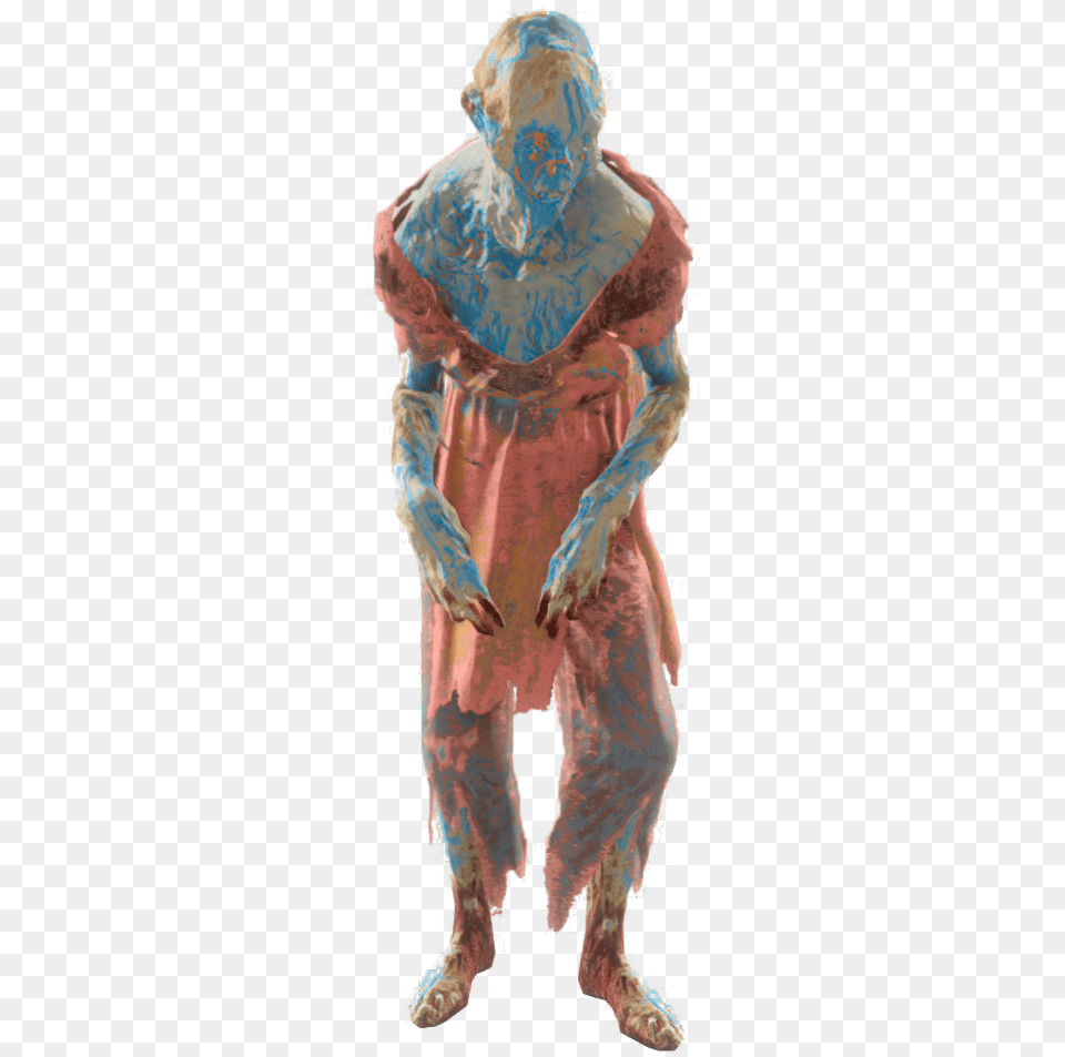 Nukapedia The Vault Fallout 4 Painted Ghoul, Clothing, Costume, Person, Adult Png