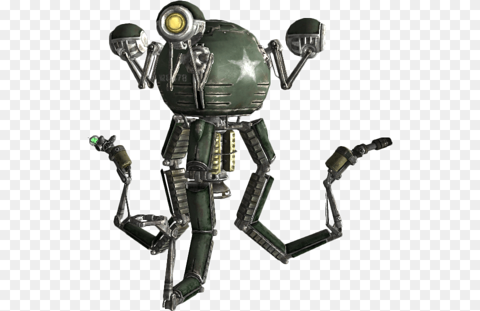 Nukapedia The Vault Fallout Mr Gutsy, Robot, Alien Png Image