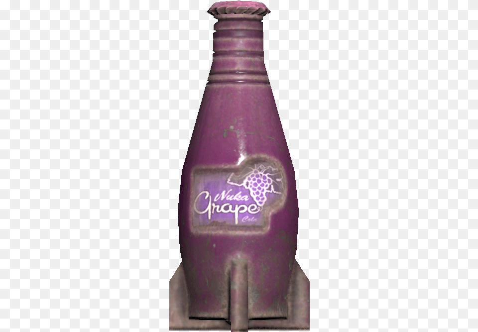 Nukapedia The Vault Glass Bottle, Jar, Purple, Pottery, Cosmetics Png