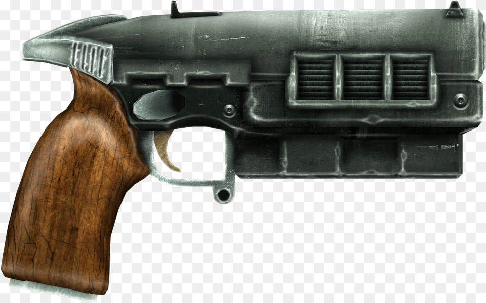 Nukapedia The Vault Gun Fallout New Vegas, Firearm, Handgun, Weapon Free Png
