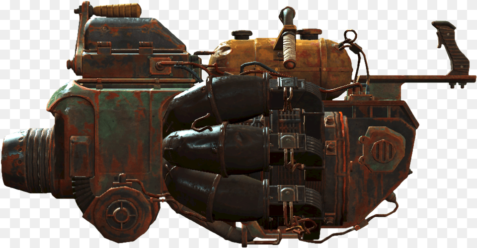 Nukapedia The Vault Hlamotron Fallout, Machine, Motor, Engine, Ammunition Png Image