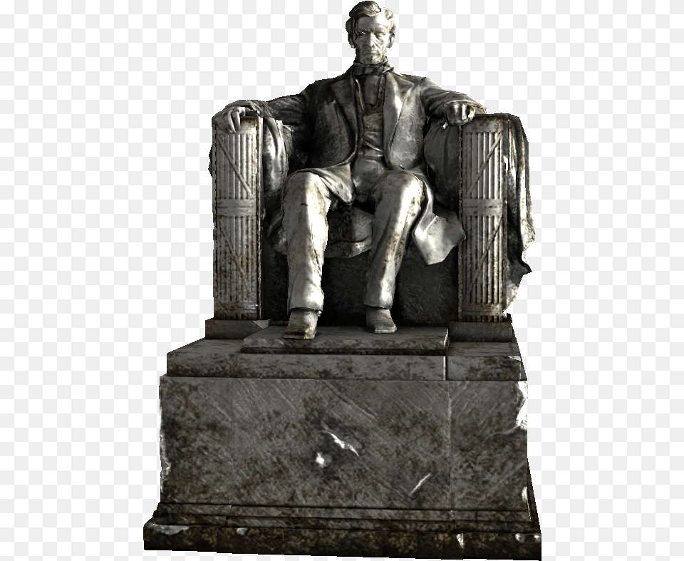 Nukapedia The Vault Lincoln Memorial, Archaeology, Adult, Male, Man Free Png Download