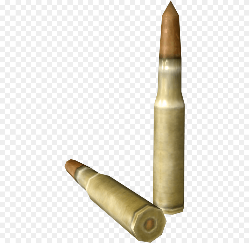 Nukapedia The Vault 50 Cal Bullet, Ammunition, Weapon, Mortar Shell Free Transparent Png