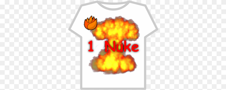 Nuke T Shirt Bag Roblox Dog, Fire Free Transparent Png