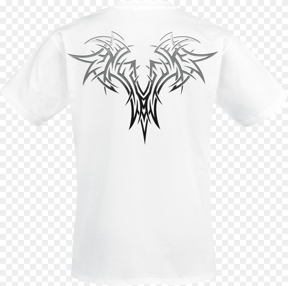 Null Demon Wings White T Shirt Ymesaiu Eagle, Clothing, T-shirt Free Png Download