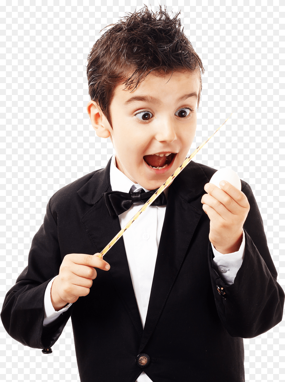 Null Kid Magician, Accessories, Tie, Suit, Portrait Png Image