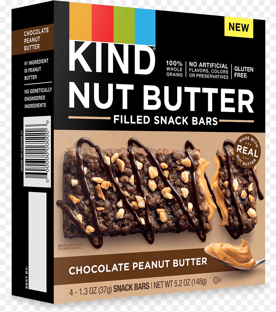 Null Kind Nut Butter Filled Bars, Food, Sweets, Chocolate, Dessert Free Png