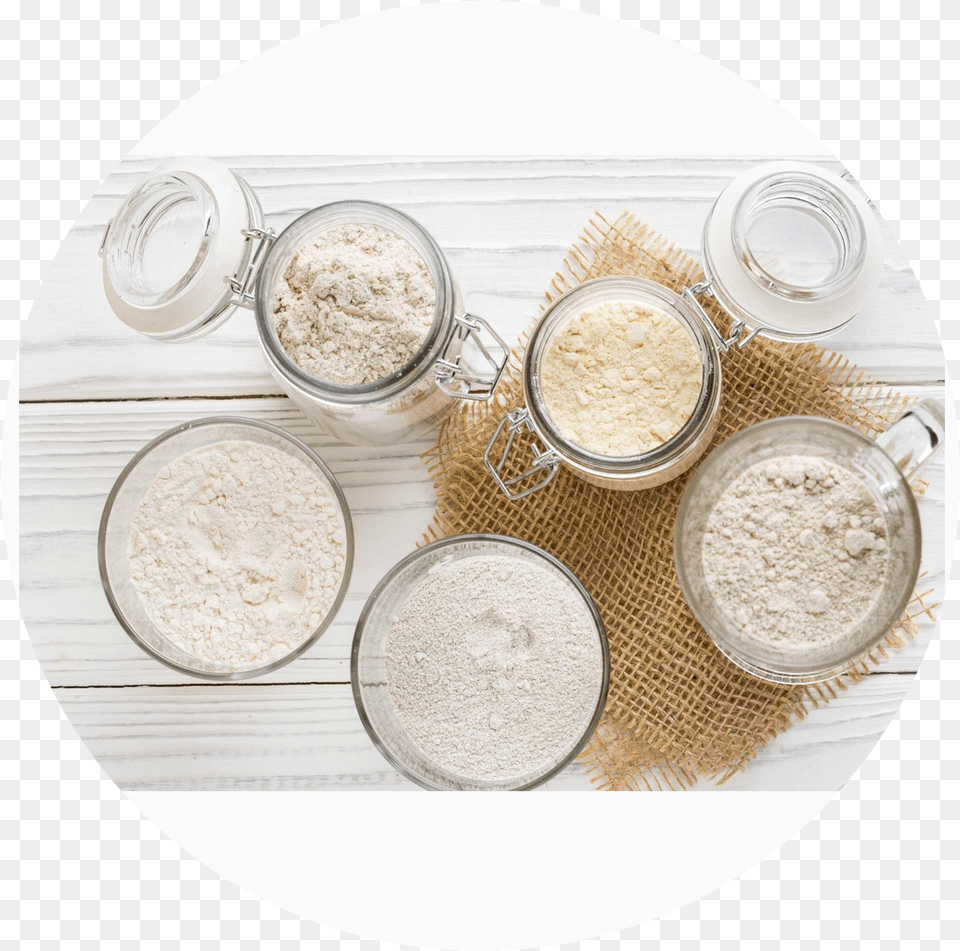 Null Plain Circle, Powder, Flour, Food, Accessories Free Png Download