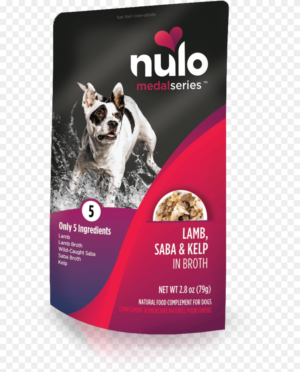 Nulo Medalseries Adult Dog Food, Advertisement, Poster, Animal, Canine Png