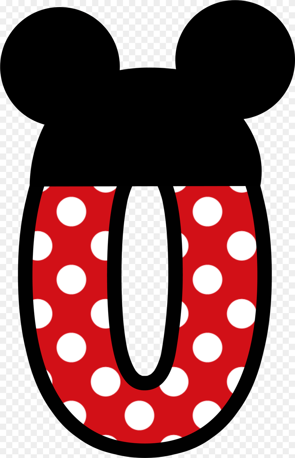 Number 0 Mickey Mouse, Pattern, Polka Dot Png