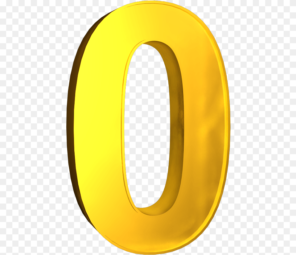 Number 0 Number 0 In Yellow, Symbol, Text, Clothing, Hardhat Free Png