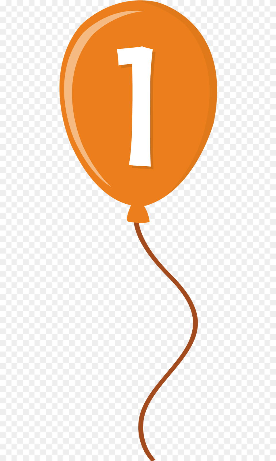 Number 1 Balloon Clipart, Lighting, Lamp Free Png