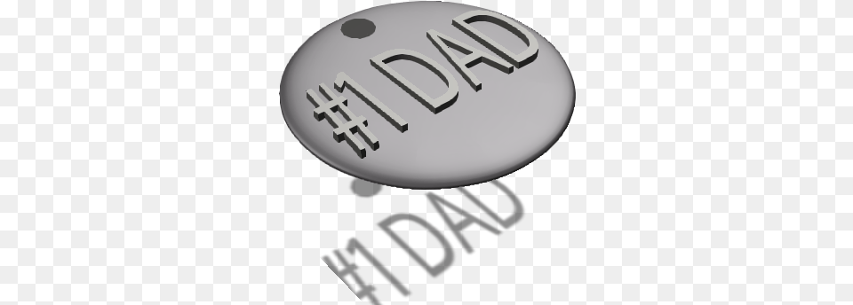 Number 1 Dad Token Circle, Disk Png Image