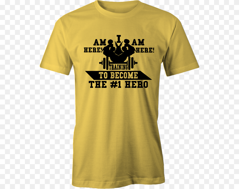 Number 1 Hero My Hero Academia Inspired Tee Hope You Step On A Brick Mens T Shirt Colour Sports, Clothing, T-shirt Png Image