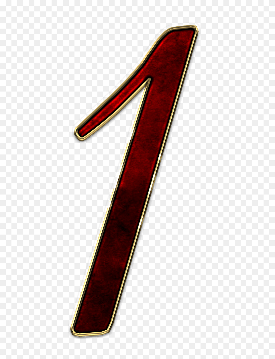 Number 1 Red, Symbol, Text, Blade, Razor Free Png