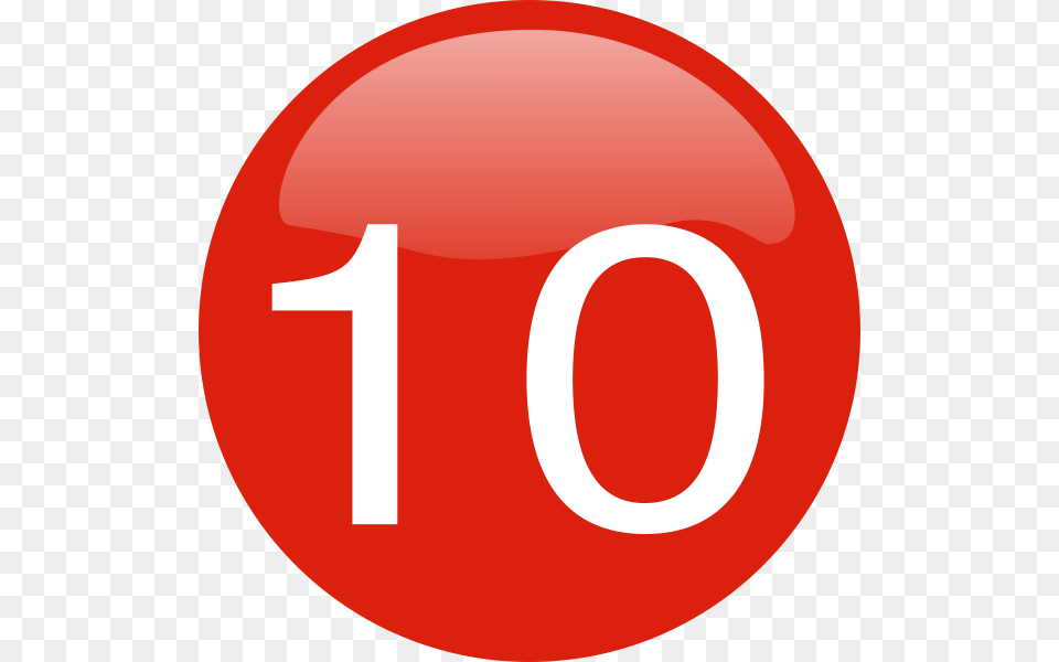 Number 10 Button, Symbol, Sign, Text, First Aid Free Png
