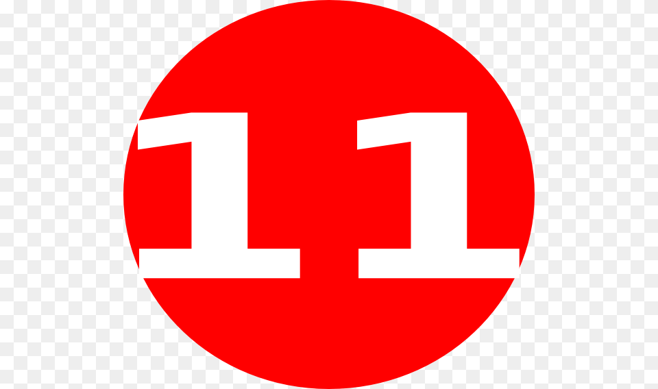 Number 13 In A Red Circle, First Aid, Logo, Symbol Free Png Download