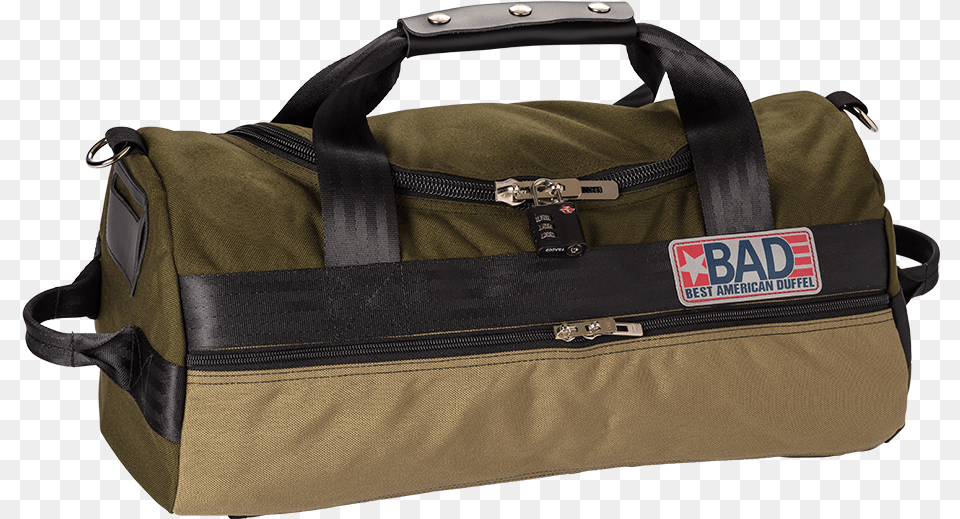 Number 2 Duffel Bag Side Pocket Moss Khaki Handbag, Accessories, Tote Bag Free Png