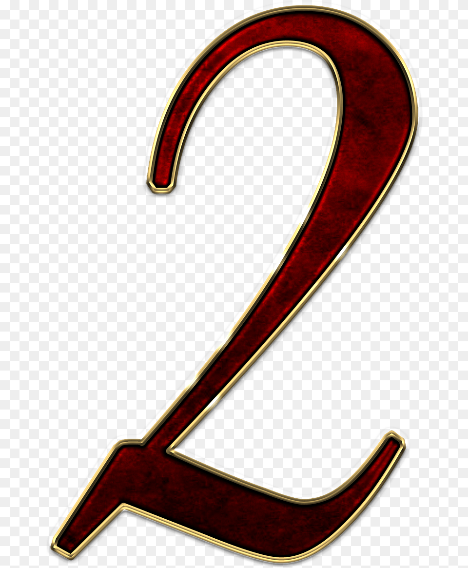 Number 2 Red Metal, Symbol, Text, Alphabet, Ampersand Png