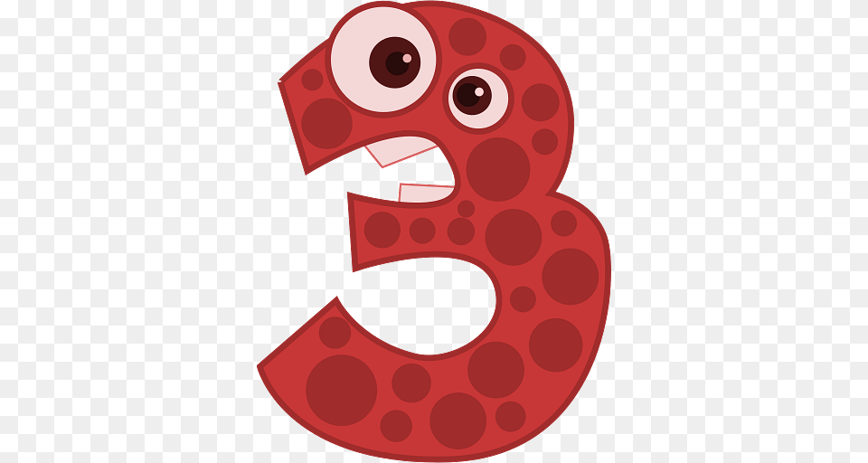 Number 3 Animal, Symbol, Text Png