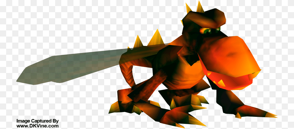 Number 4 Dogadon Donkey Kong Donkey Kong 64 Dragon, Animal, Bee, Insect, Invertebrate Free Png Download