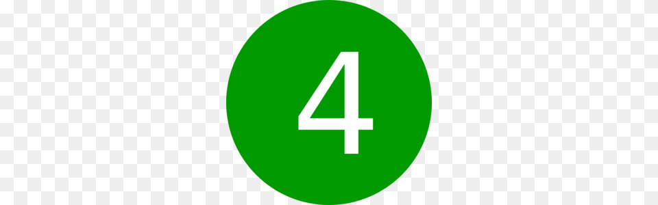 Number 4 Round Green Md, Symbol, First Aid, Text Png Image