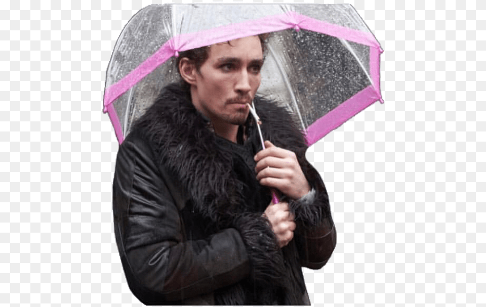 Number 4 Umbrella Academy, Clothing, Coat, Jacket, Canopy Png Image