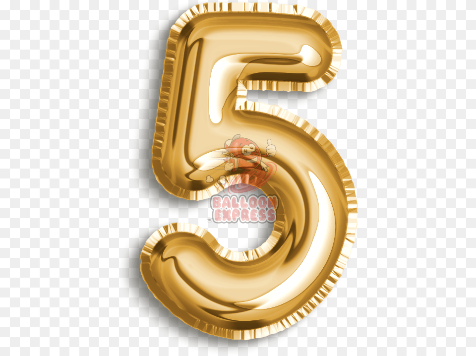 Number 5 Balloon, Symbol, Text Png